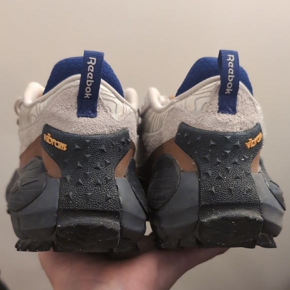 Reebok Zig Kinetica 2.5 Edge 'Chalk Wild Brown' - Picture 5 of 7